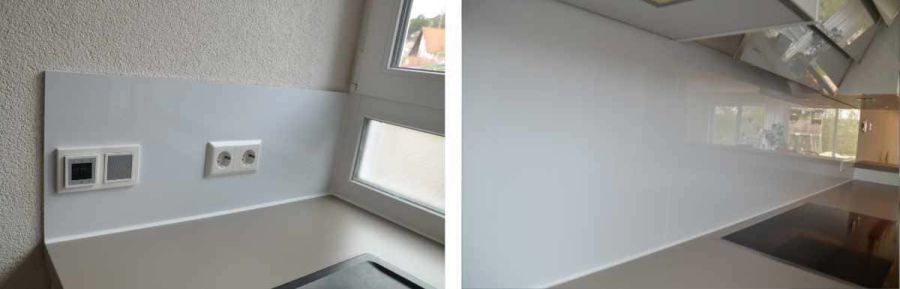 Küchenrückwand nach der Umgestaltung