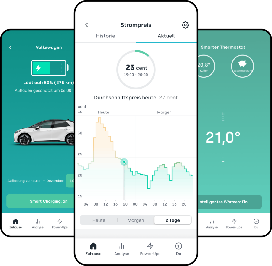 Dynamische Stromtarife App