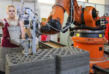 3D-Betondrucker an der TU München