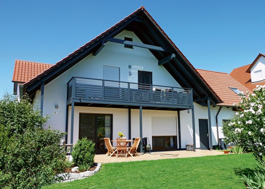 Anbaubalkon am Einfamilienhaus