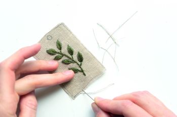 Geschenkanhänger Zweig