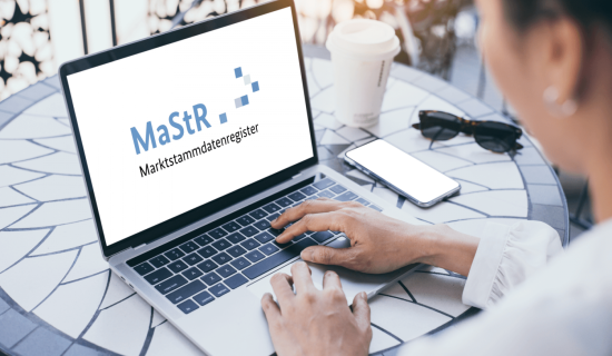 Registrierung Marktstammdatenregister am Computer