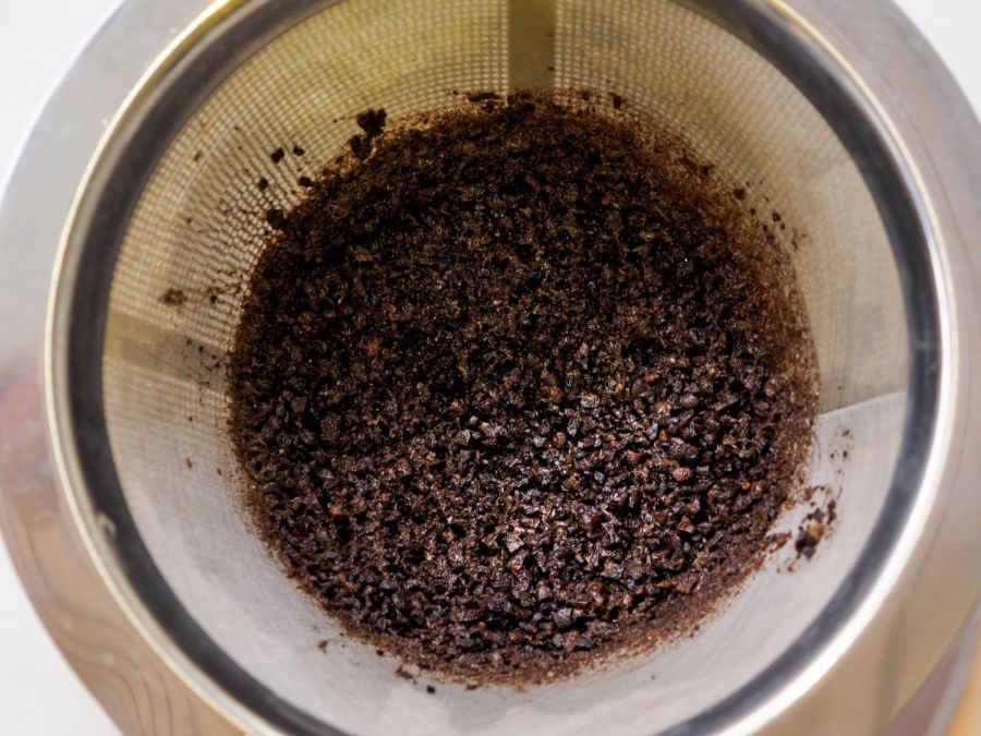 Kaffeesatz für den Einsatz im Garten