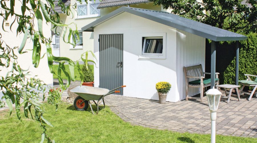 Gartenhaus im Garten