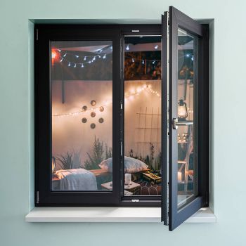 Geöffnetes Fenster