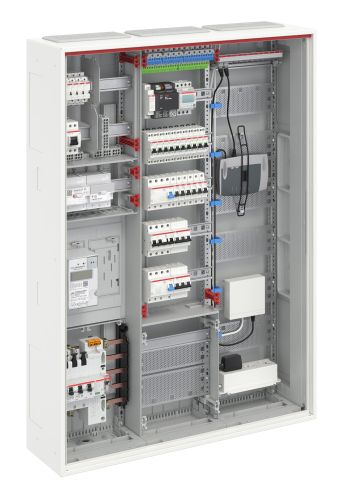 Moderner Zählerschrank mit Smart Meter