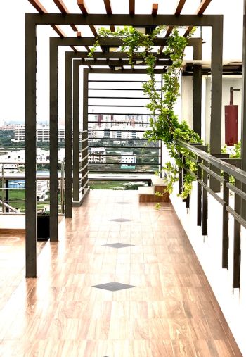 Pergola für den Balkon
