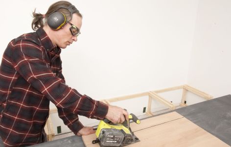 Klappbank bauen