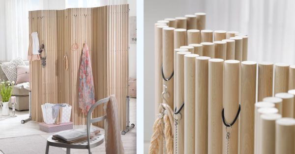 Raumteiler aus Holz selber bauen