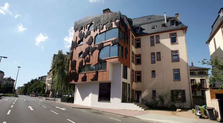 Minihaus-Anbau in Frankfurt Reportage