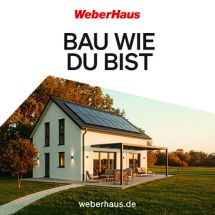 Anzeige der Firma WeberHaus für Häuser