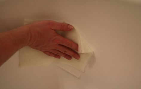 Wanne auf Lackierung vorbereiten