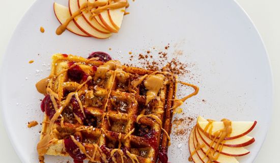 Rezept Apfel-waffeln