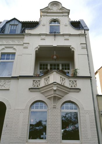 Fassade bei denkmalgeschütztem Haus
