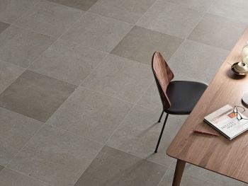 Fliesenmuster Diagonalverband Verlegemuster braun grau beige