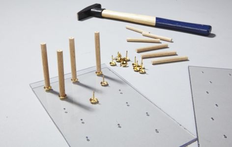 Material Bauanleitung Würfelturm