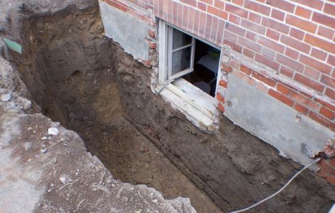 Isolierung der Kellerwände altes haus sanieren