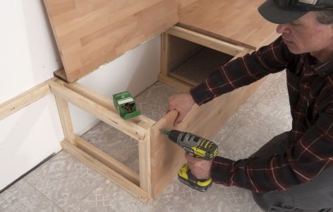 Klappbank bauen