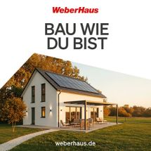 Anzeige der Firma WeberHaus für Fertighäuser