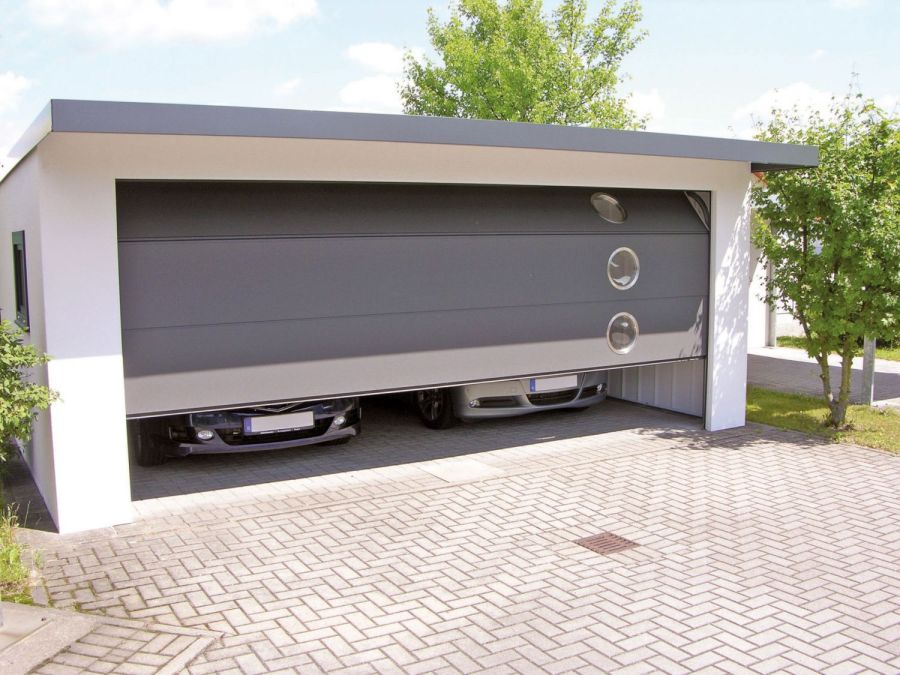 Garage aus rostfreiem Stahl