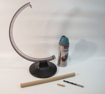 Küchenrollenhalter Bastelanleitung