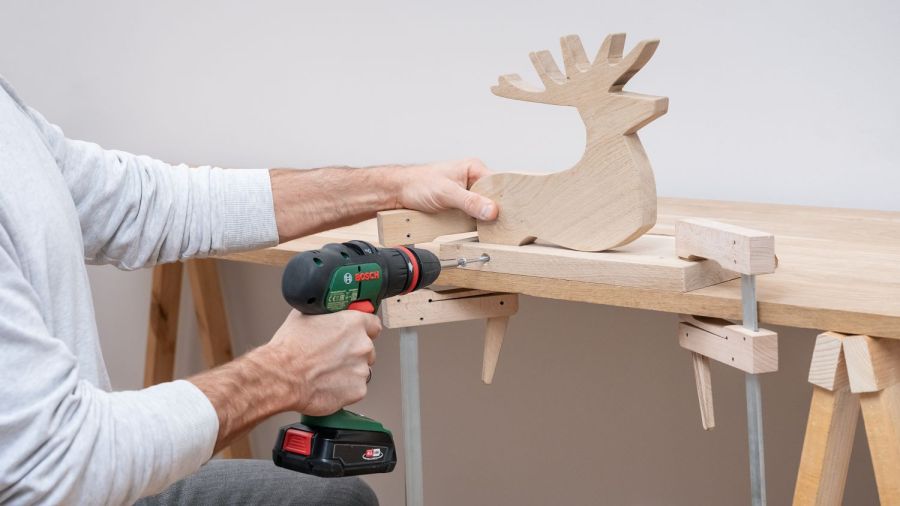 Nussknacker aus Holz selber bauen