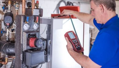 Wärmeverlust bei der Ölheizung messen Ölheizung austauschen sanieren modernisieren