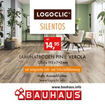 Anzeige der Firma Bauhaus für Bodenbeläge