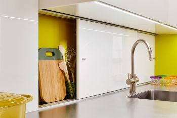 Wandverkleidung in der Küche