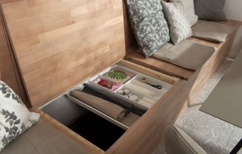 Sitzbank mit Stauraum selber bauen