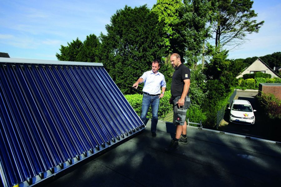 Heizungsgesetz 2024: Hybridlösung mit Solarthermie