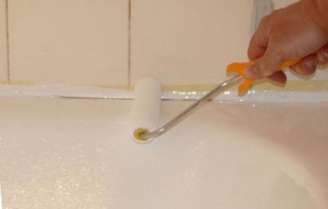 Badewanne lackieren