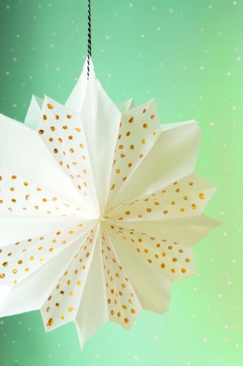 Weihnachtsstern aus Butterbrottüten
