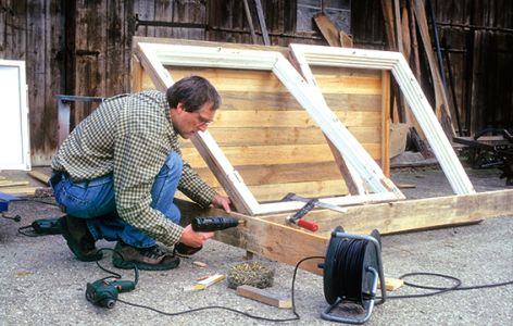 frühbeet bauanleitung gerüst bauen