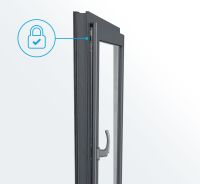 Gesicherte Spaltlüftung beim Fenster