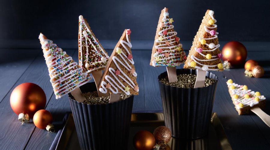 essbare Tischdeko essen deko weihnachten