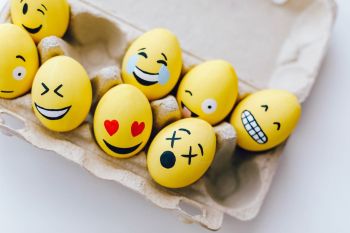 Ostereier Smileys Ostern