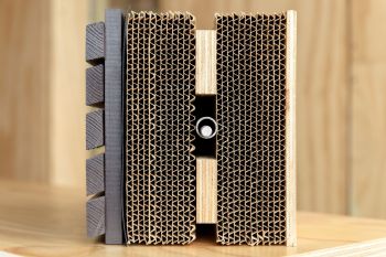 Wikkelhouse: Tiny House aus Pappe Aufbau der Platten