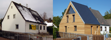 Holzfassade