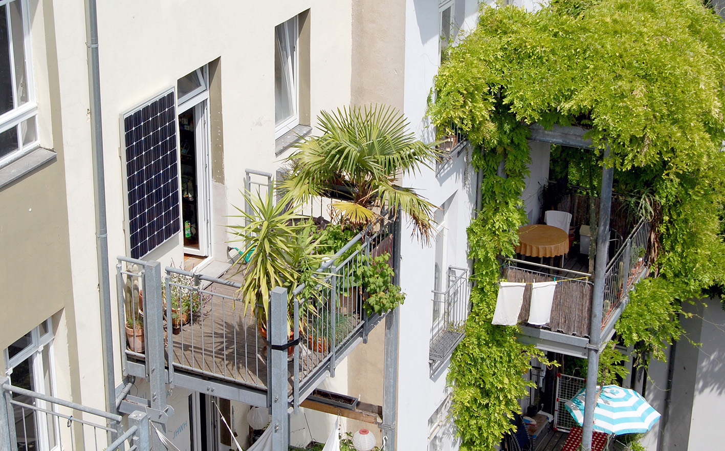 kleine pv anlage Balkon solaranlage stecker