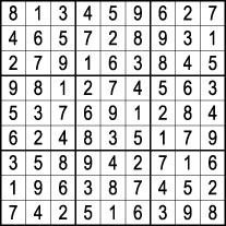 Lösung zum Sudoku in Mein EigenHeim Ausgabe 1/2025