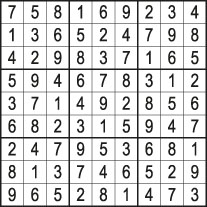 Lösung zum Sudoku in Mein EigenHeim Ausgabe 3/2025