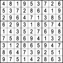 Lösung zum Sudoku in Mein EigenHeim Ausgabe 2/2026