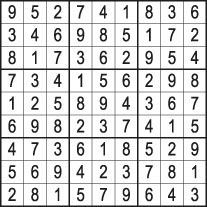 Lösung zum Sudoku in Mein EigenHeim Ausgabe 3/2026